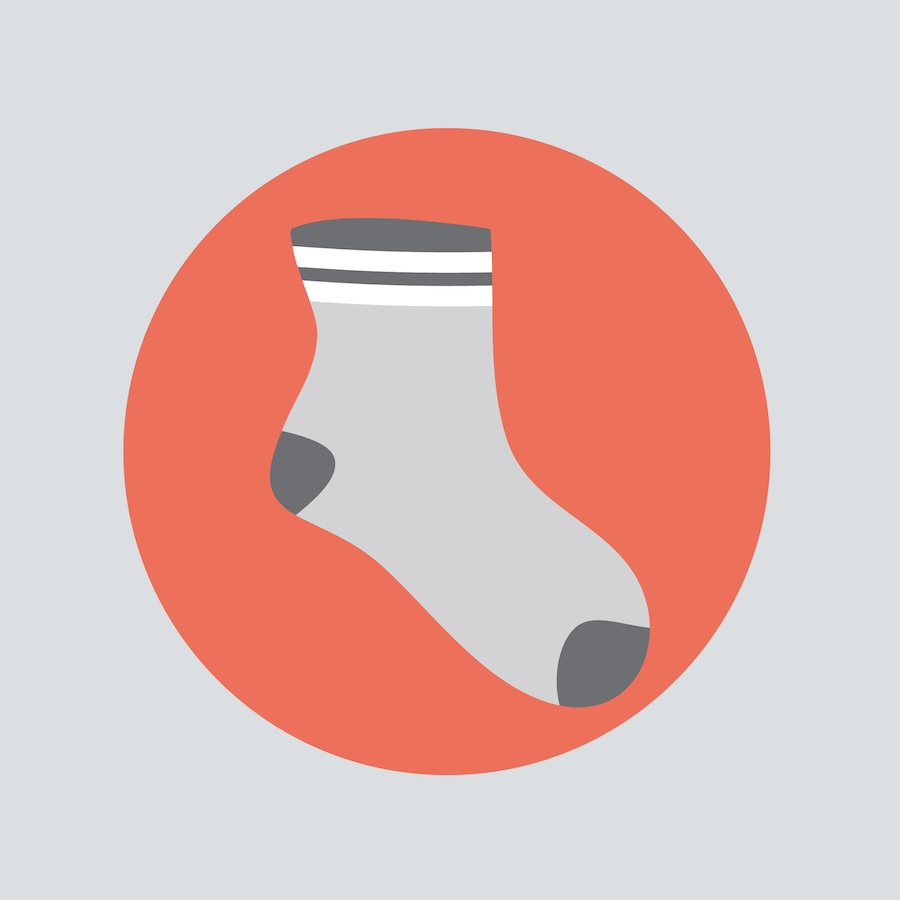 go grey in may icon sock